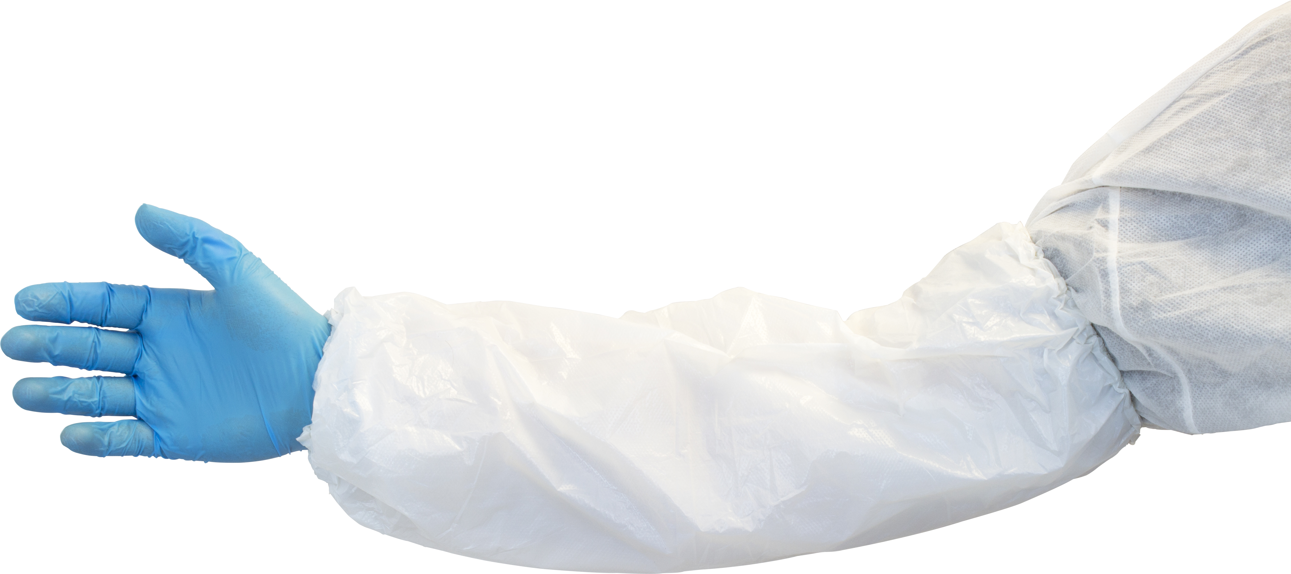 18” White Polyethylene Sleeve, 1,000/CS